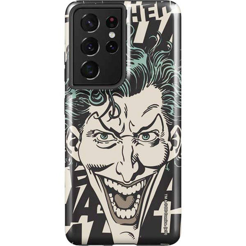 DC Comics The Joker Vintage Laughing Galaxy S21 Ultra 5G Pro Case