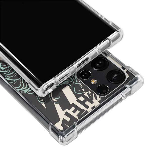 DC Comics The Joker Vintage Laughing Galaxy S22 Ultra Clear Case