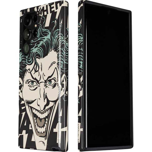 DC Comics The Joker Vintage Laughing Galaxy S22 Ultra Pro Case