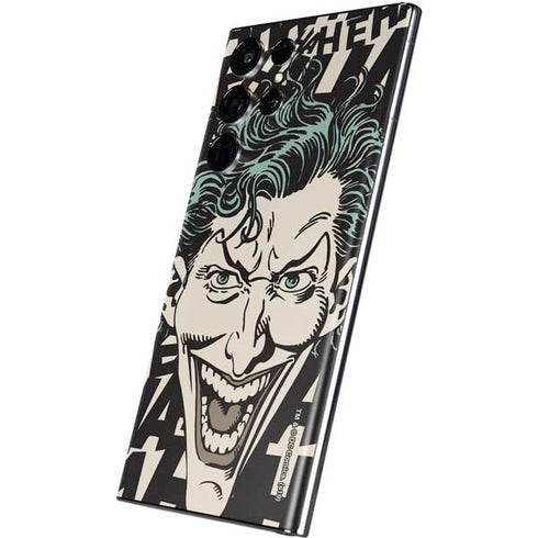DC Comics The Joker Vintage Laughing Galaxy S22 Ultra Skin