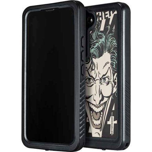 DC Comics The Joker Vintage Laughing Galaxy S23 Waterproof Case