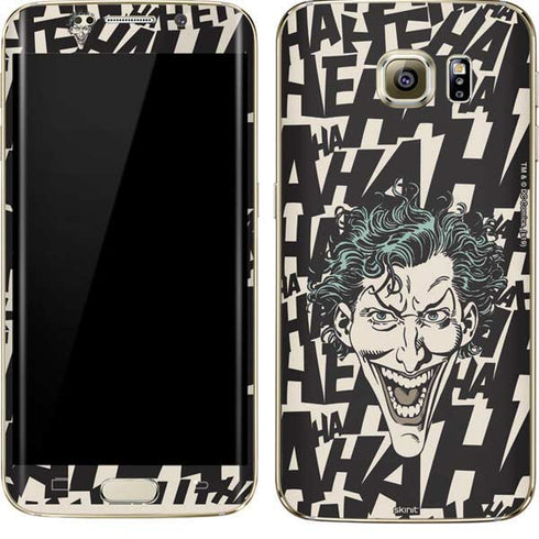 DC Comics The Joker Vintage Laughing Galaxy S7 Edge Skin