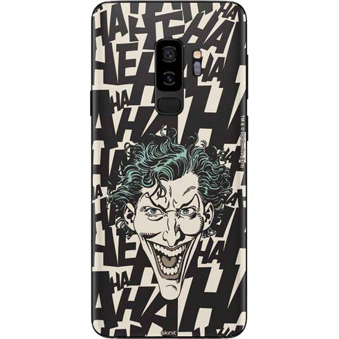 DC Comics The Joker Vintage Laughing Galaxy S9 Plus Skin