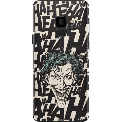 DC Comics The Joker Vintage Laughing Galaxy S9 Skin