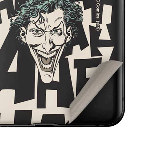 DC Comics The Joker Vintage Laughing Galaxy Z Flip Skin