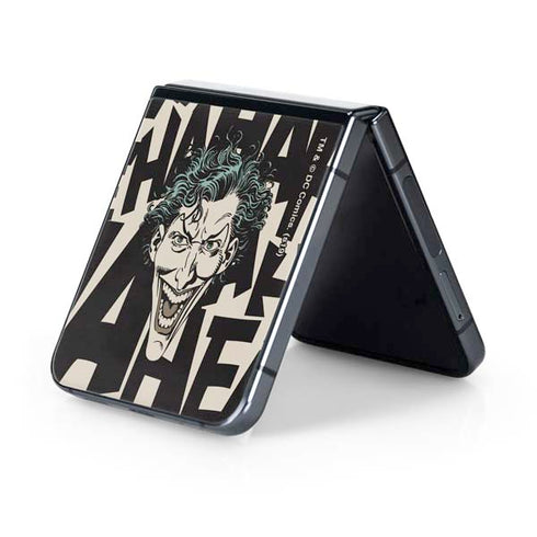 DC Comics The Joker Vintage Laughing Galaxy Z Flip5 5G Skin