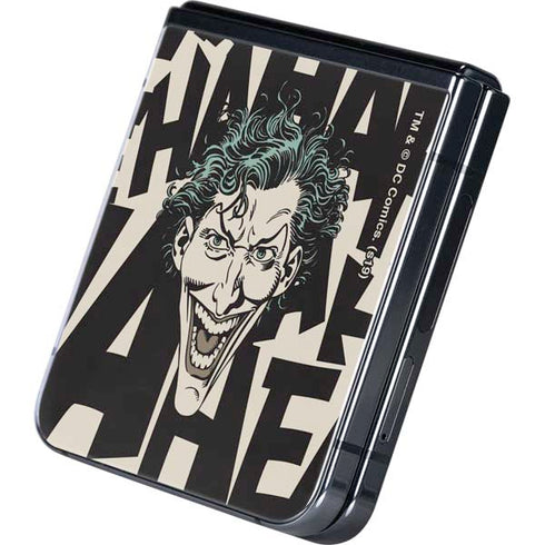 DC Comics The Joker Vintage Laughing Galaxy Z Flip5 5G Skin