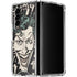 DC Comics The Joker Vintage Laughing Galaxy Z Fold4 5G Clear Case