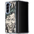 DC Comics The Joker Vintage Laughing Galaxy Z Fold5 5G Clear Case