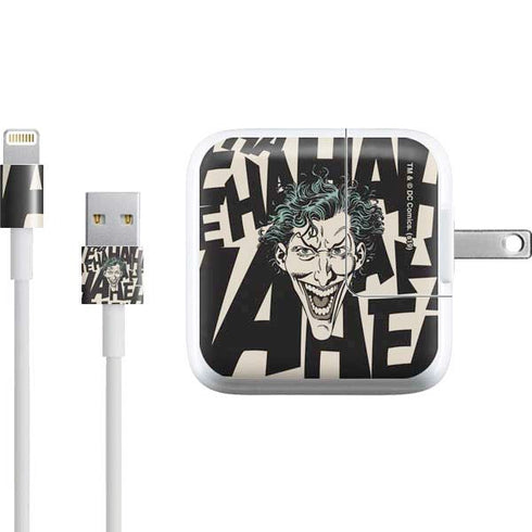 DC Comics The Joker Vintage Laughing iPad Charger (10W USB) Skin