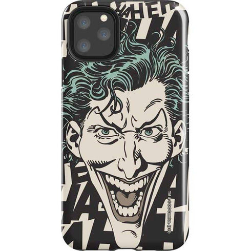 DC Comics The Joker Vintage Laughing iPhone 11 Pro Max Impact Case