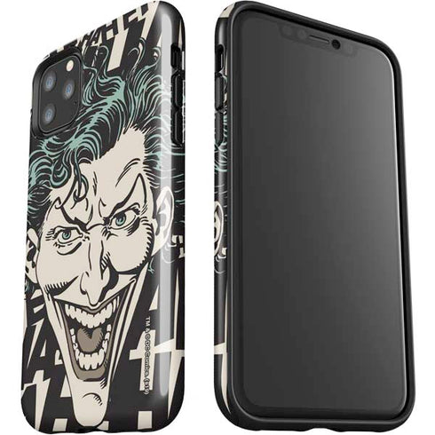 DC Comics The Joker Vintage Laughing iPhone 11 Pro Max Impact Case