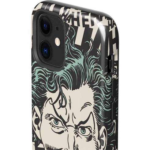 DC Comics The Joker Vintage Laughing iPhone 12 Impact Case