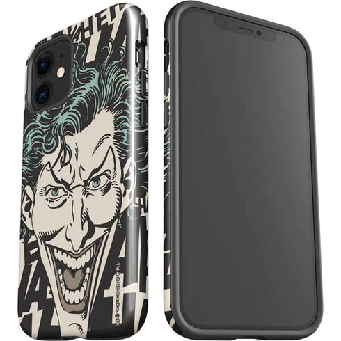 DC Comics The Joker Vintage Laughing iPhone 12 Impact Case
