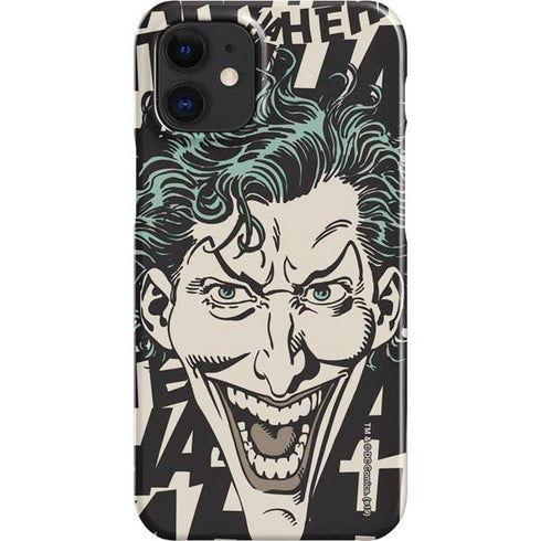DC Comics The Joker Vintage Laughing iPhone 12 Mini Lite Case