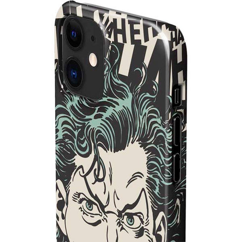 DC Comics The Joker Vintage Laughing iPhone 12 Mini Lite Case