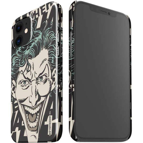 DC Comics The Joker Vintage Laughing iPhone 12 Mini Lite Case