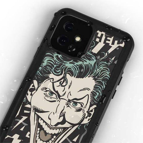 DC Comics The Joker Vintage Laughing iPhone 12 Mini Waterproof Case