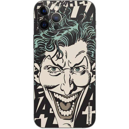DC Comics The Joker Vintage Laughing iPhone 12 Pro Skin