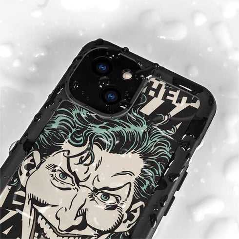 DC Comics The Joker Vintage Laughing iPhone 13 Mini Waterproof Case