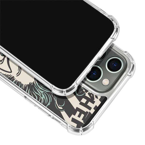 DC Comics The Joker Vintage Laughing iPhone 13 Pro Clear Case