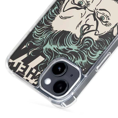 DC Comics The Joker Vintage Laughing iPhone 14 Plus MagSafe Case