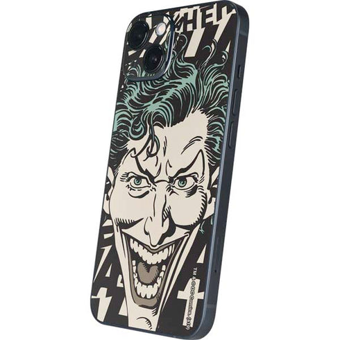 DC Comics The Joker Vintage Laughing iPhone 14 Plus Skin