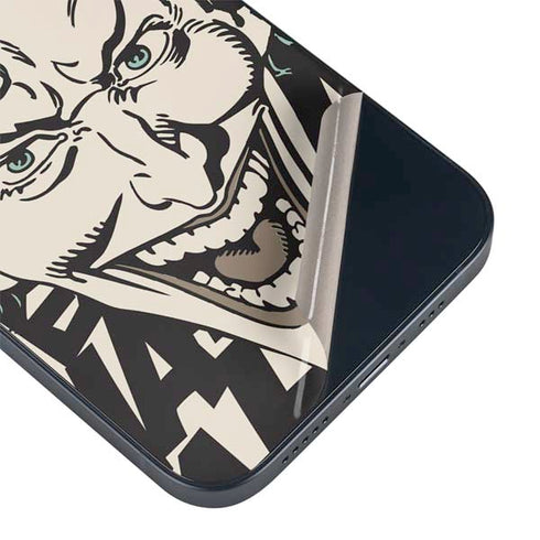 DC Comics The Joker Vintage Laughing iPhone 15 Plus Skin