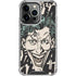 DC Comics The Joker Vintage Laughing iPhone 14 Pro Clear Case