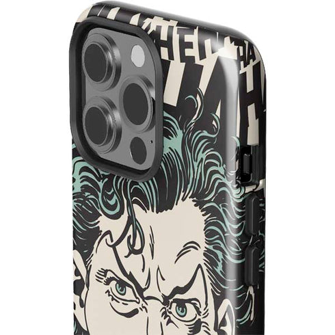 DC Comics The Joker Vintage Laughing iPhone 14 Pro Impact Case