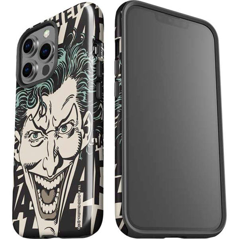 DC Comics The Joker Vintage Laughing iPhone 15 Pro Impact Case