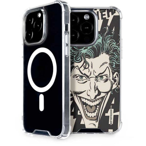 DC Comics The Joker Vintage Laughing iPhone 15 Pro MagSafe Case
