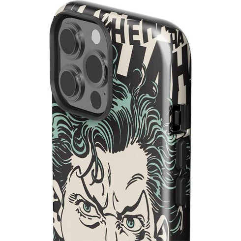 DC Comics The Joker Vintage Laughing iPhone 15 Pro Max Impact Case