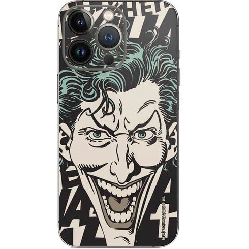 DC Comics The Joker Vintage Laughing iPhone 14 Pro Skin