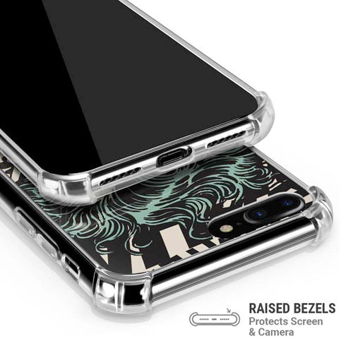 DC Comics The Joker Vintage Laughing iPhone 7/8 Plus Clear Case