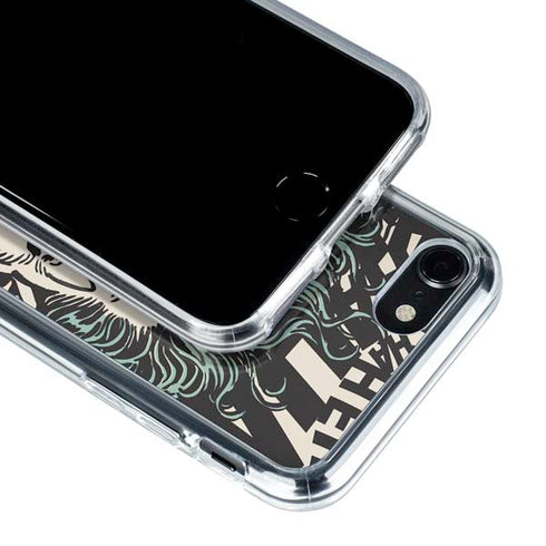 DC Comics The Joker Vintage Laughing iPhone SE (2nd & 3rd Gen) Clear Case