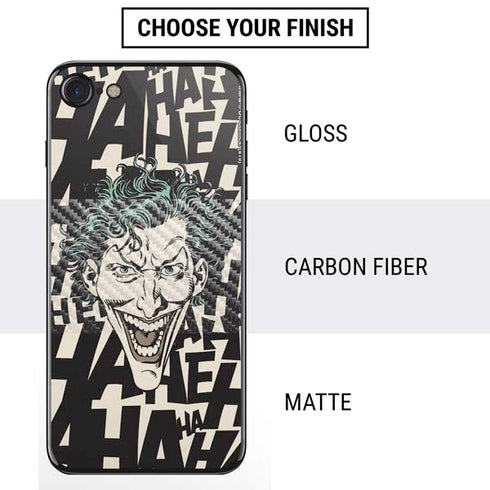 DC Comics The Joker Vintage Laughing iPhone SE (2nd & 3rd Gen) Skin