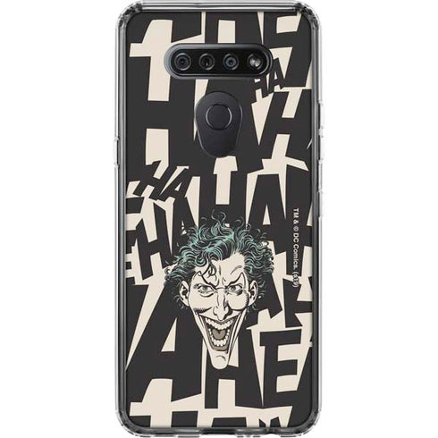 DC Comics The Joker Vintage Laughing LG K51/Q51 Clear Case