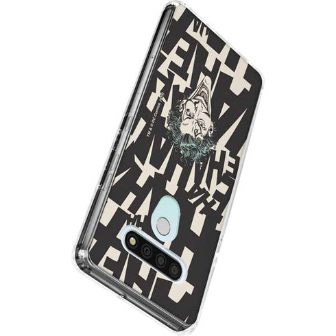 DC Comics The Joker Vintage Laughing LG Stylo 6 Clear Case