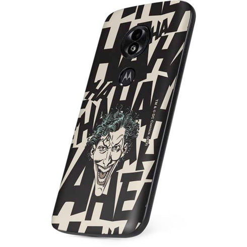 DC Comics The Joker Vintage Laughing Moto E5 Play Skin