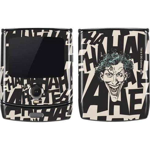 DC Comics The Joker Vintage Laughing Motorola RAZR Skin