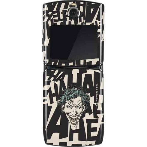 DC Comics The Joker Vintage Laughing Motorola RAZR Skin