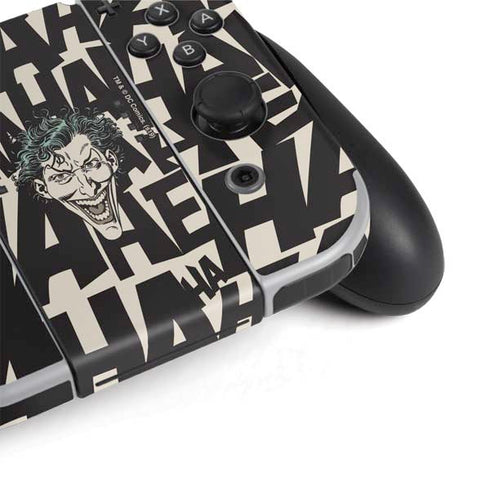 DC Comics The Joker Vintage Laughing Nintendo Switch OLED (2021) Skin