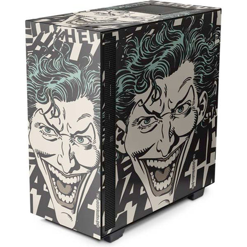 DC Comics The Joker Vintage Laughing NZXT H510 Compact ATX Mid-Tower Case Skin
