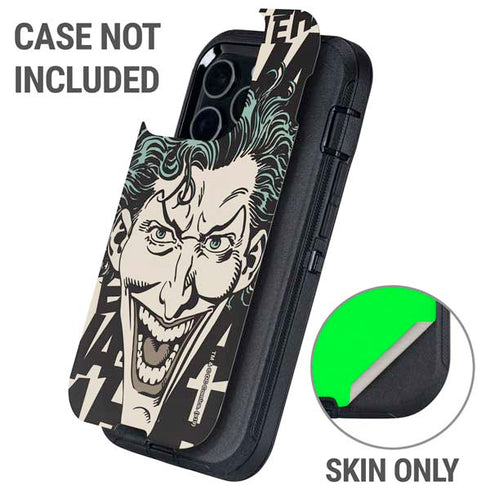 DC Comics The Joker Vintage Laughing Otterbox Defender iPhone Skin
