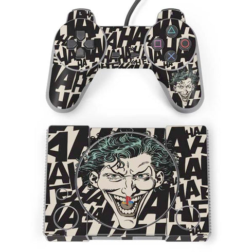 DC Comics The Joker Vintage Laughing PlayStation Classic Bundle Skin
