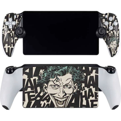 DC Comics The Joker Vintage Laughing PlayStation Portal Remote Player Skin