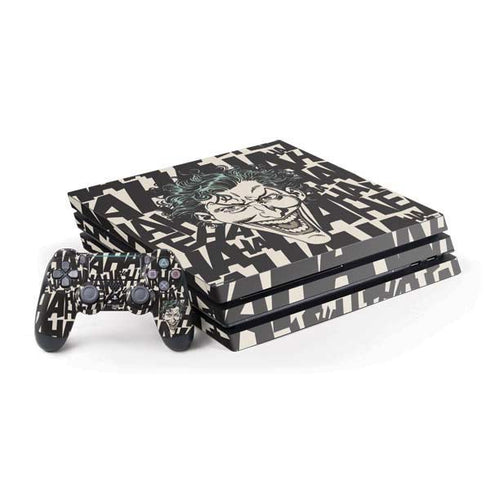 DC Comics The Joker Vintage Laughing PS4 Pro Bundle Skin