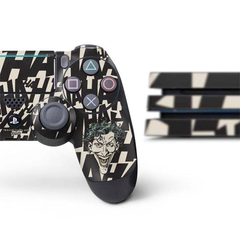DC Comics The Joker Vintage Laughing PS4 Pro Bundle Skin