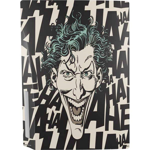 DC Comics The Joker Vintage Laughing PS5 Console Skin